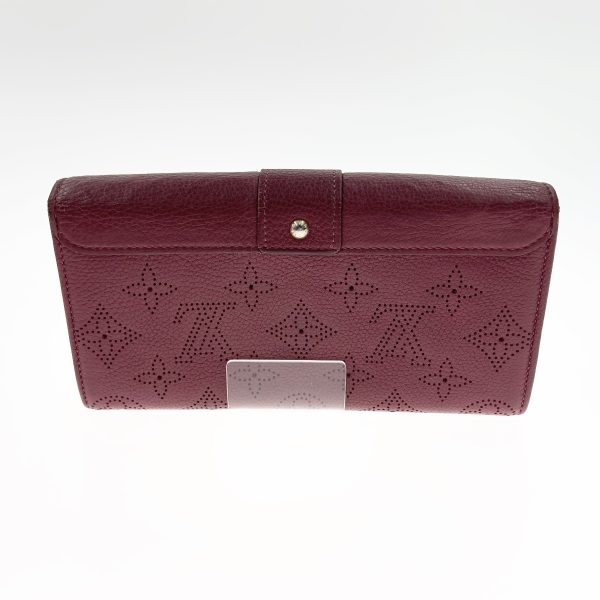 1016003313749 2 LOUIS VUITTON Mahina Portefeuilles long wallet Red