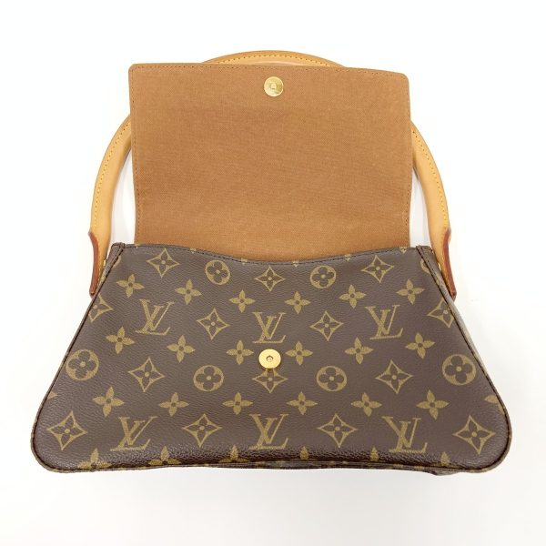 1016003315545 6 LOUIS VUITTON Mini Looping Shoulder Bag M51147 Brown