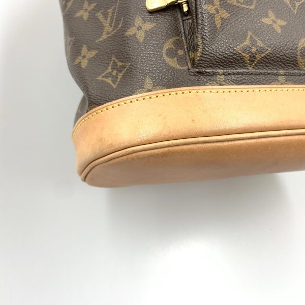 1016003315590 7 LOUIS VUITTON Monogram Monsouris MM Backpack Brown