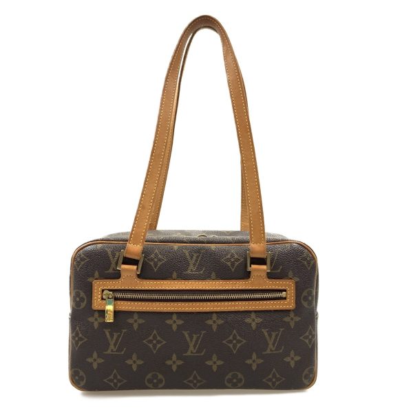 1016003315613 1 LOUIS VUITTON Monogram Cite MM Shoulder Bag Brown