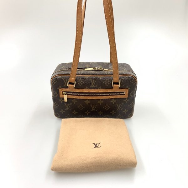 1016003315613 10 LOUIS VUITTON Monogram Cite MM Shoulder Bag Brown