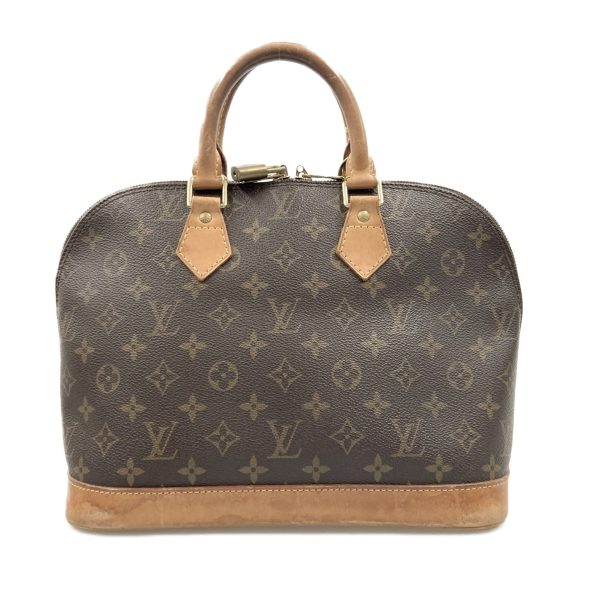 1016003320648 1 LOUIS VUITTON Monogram Alma PM Handbag Brown