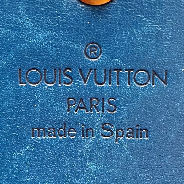 1017004059506 5 LOUIS VUITTON Epi Porto Tresor Blue TrifLong Wallet