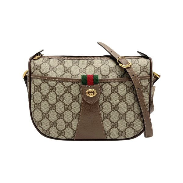 1017004068515 1 rbg GUCCI GG Sherry line shoulder bag Leather