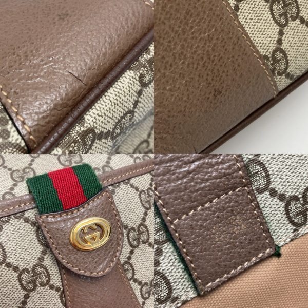 1017004068515 6 GUCCI GG Sherry line shoulder bag Leather