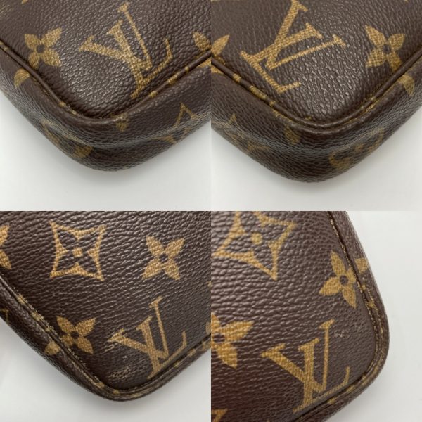 1017004072437 6 LOUIS VUITTON Monogram Pochette Accessoire Accessory Pouch