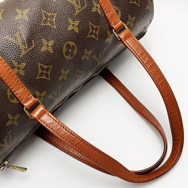 1017004075285 4 LOUIS VUITTON Monogram Papillon GM Brown