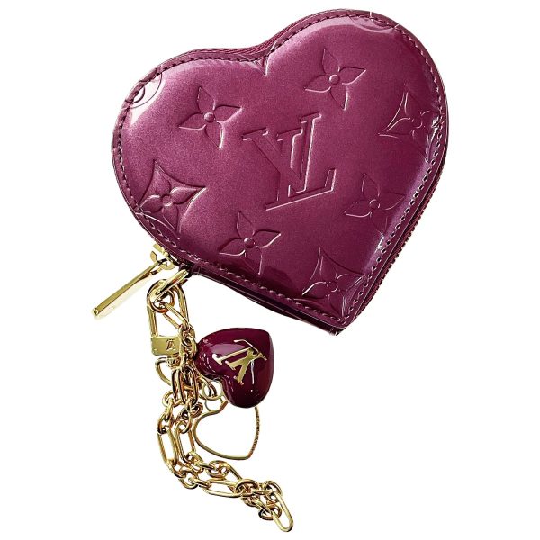 1017004092510 1 rbg LOUIS VUITTON Vernis Portomonecourt Purple Case Coin