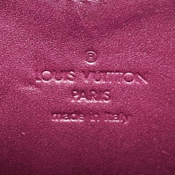 1017004092510 3 LOUIS VUITTON Vernis Portomonecourt Purple Case Coin