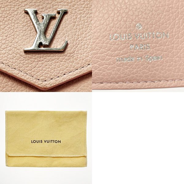 1017004093210 7 LOUIS VUITTON Portefeuille lock Mini M67859 Rose Ballerine Wallet