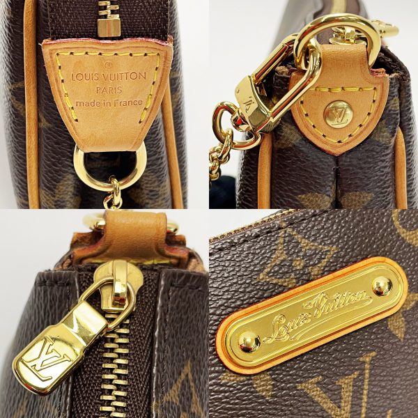 1017004110559 5 LOUIS VUITTON Monogram Eva Brown Shoulder Bag