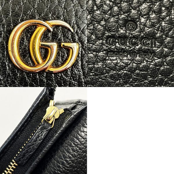 1017004124167 6 GUCCI GG Marmont Black Wallet