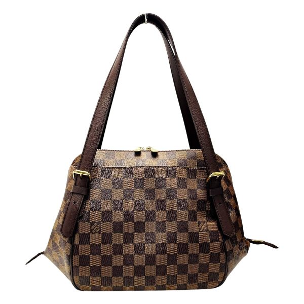 1017004134487 1 rbg LOUIS VUITTON Belem MM N51174 Ebene handbag