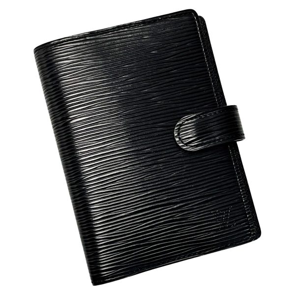 1017004136634 1 rbg LOUIS VUITTON Epi Agenda PM Black Notebook Cover