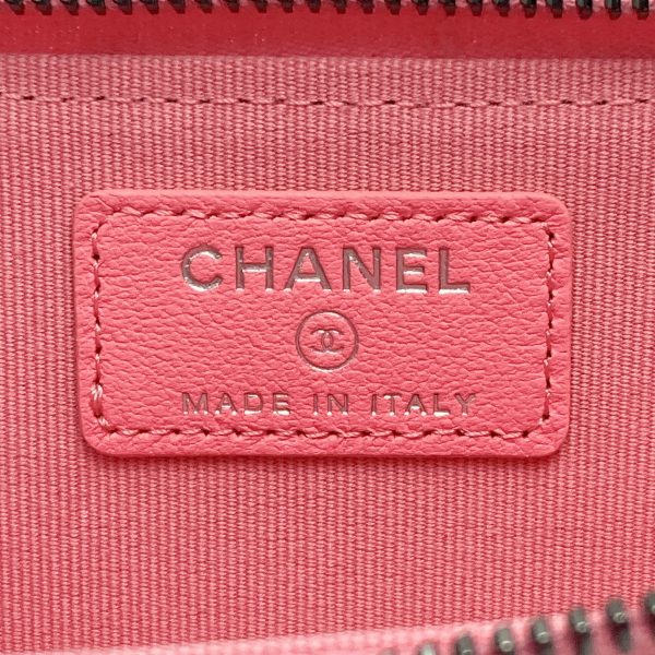 1017004151576 5 CHANEL Cocomark Matelasse Card Case Shocking Pink Lambskin