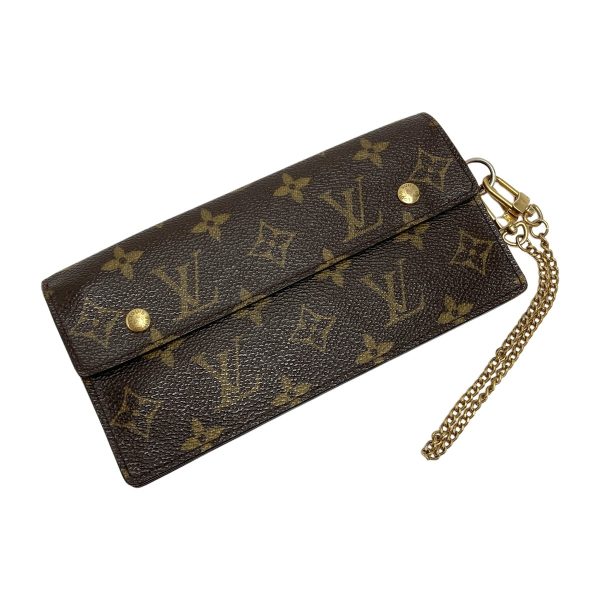 1017004174773 1 rbg LOUIS VUITTON Monogram Portefeuille Accordion Chain Wallet