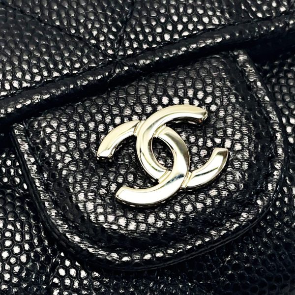 1017004182105 6 CHANEL Matelasse black key case 4 rows caviar skin