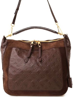 1018142290011 Louis Vuitton Keepall Bandouliere 50 Monogram Travel Bag Brown