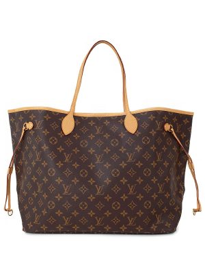 1018203160017 Gucci Abbey Tote Bag GG Canvas Leather Dark Brown Black