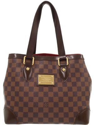 1019305710018 Louis Vuitton Damier Normandy Magnolia 2WAY Bag Brown