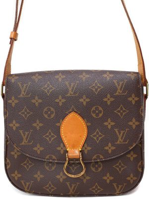 1019308950015 Louis Vuitton Odeon PM Shoulder Bag Monogram Canvas Brown