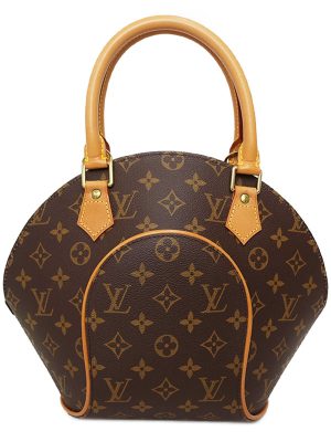 1020012860019 Louis Vuitton Damier Neverfull MM Tote Bag Ebene Brown Cerise Gold Metal Fittings