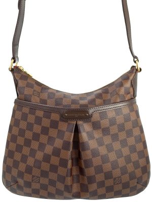 1020072590017 Louis Vuitton Neverfull MM Damier Tote Bag Brown