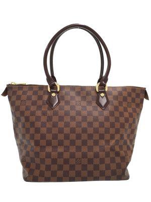 1020084190014 Louis Vuitton Neverfull PM Shopping Tote Damier Brown