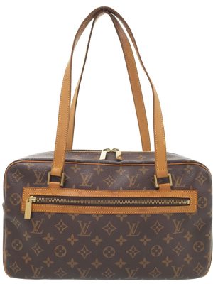 1020088050017 Louis Vuitton Blois Monogram Shoulder Bag Brown