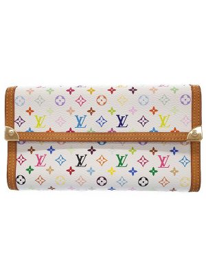 1020125650019 Gucci Pink Leather Beige GG Canvas Boat Pochette