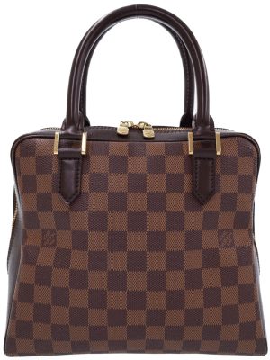 1020145540017 Salvatore Ferragamo Zebra Pattern Brown Rabbit Fur Leather