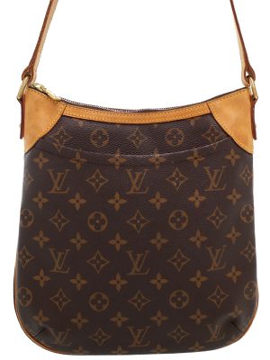 1020196990014 Louis Vuitton NV Soufflo BB Monogram Bag Brown Red