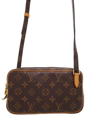 1020222260012 Louis Vuitton District PM Monogram Eclipse Shoulder Bag Black Gray