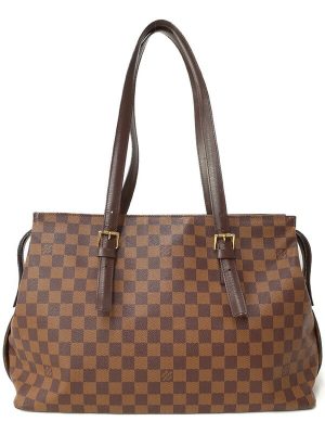 1020265870018 Louis Vuitton Ellipse MM Monogram Canvas Handbag Brown