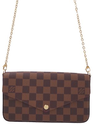 1021044990019 Louis Vuitton Deauville Canvas Monogram Handbag Brown