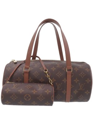 1021062330019 LOUIS VUITTON M40143 Tivoli PM Monogram Handbag Brown