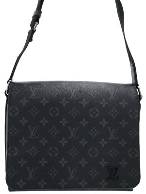 1021152790013 Louis Vuitton Citadin Damier Jean Canvas Tail Crossbody