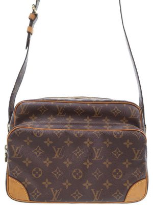 1021195720015 Louis Vuitton Nolita Boston Bag Bowling Handbag Damier Brown