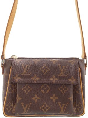 1021242430010 Louis Vuitton Neverfull Monogram Tote Bag Brown Beige