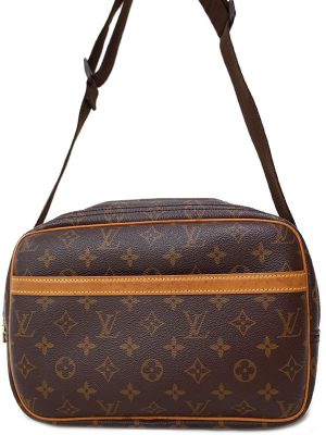 1022024950016 Louis Vuitton Popincourt PM Handbag Brown