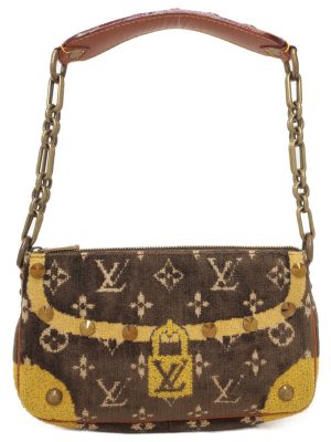 1022045270018 Louis Vuitton Mini Boite Chapeau Monogram Reverse Canvas Shoulder Bag Brown