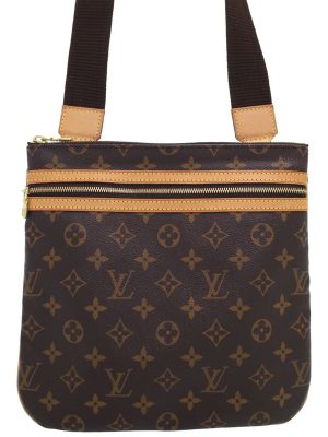 1022286450019 Louis Vuitton Marignan Monogram Canvas Handbag Brown