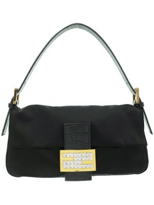 1023004100018 CELINE Handbag ANITA Medium Padlock Bag Black