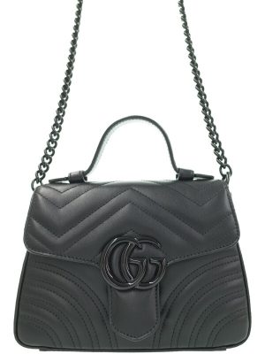 1023013450012 Chanel Coco Cocoon Shoulder Bag Coated Canvas Black