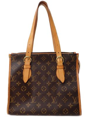 1023026880011 Louis Vuitton Giant On The Go Monogram Canvas Handbag Brown