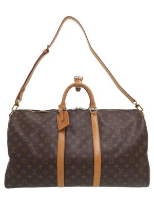 1023095130017 Louis Vuitton Noe Monogram Shoulder Bag Brown