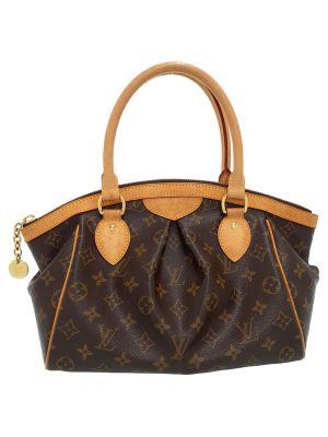 1023203780011 Louis Vuitton Spontini Monogram Handbag Brown