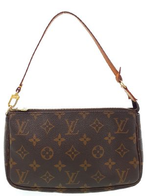 1023257450014 Gucci Case Bugle Mark Fashion Leather Clutch Bag Brown