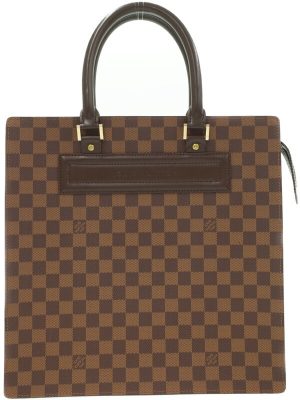 1024014820019 Louis Vuitton Cabas Mezzo Monogram Canvas Tote Bag Brown