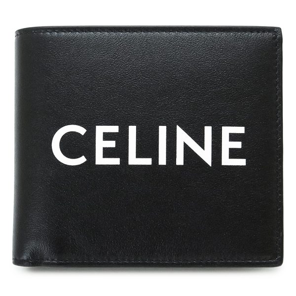 10c873dme CELINE Triomphe Wallet Black